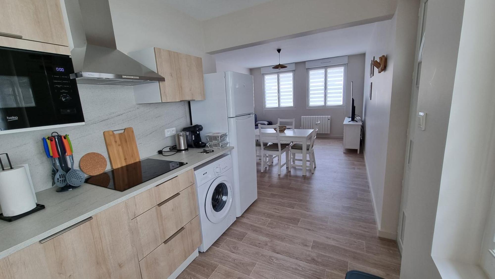 Appartement Rdc A 2 Pas De La Plage Et Des Commerces De Berck Plage Dış mekan fotoğraf